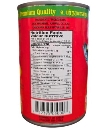 Jack Mackarel | Plaza Jack Mackarel | 425gm | 2 in 1 - Buy Online on GoSupps.com