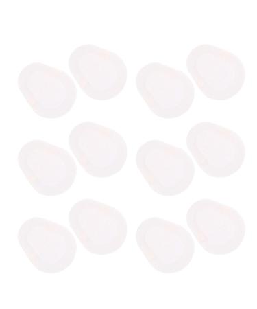 6 Pairs Eye Patch Eye Mask Oval- Shaped Eye Pads Eye Stickers Eye Shades for Sleep Self- Eye Pads Eye Care Patch Child At Night Non-woven Fabric White Nursing Pad 9X7cm White