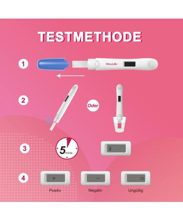 Digital Rapid Early Pregnancy Test - 3 Pack with 25 miu/ml Sensitivity | Accurate Weekly Results - Buy Online on GoSupps.com