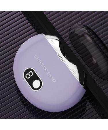1Set Electric Automatic Nail Clippers Scissors Electric Nail Grinder with Light for Baby Adult Care Black - Buy Online on GoSupps.com