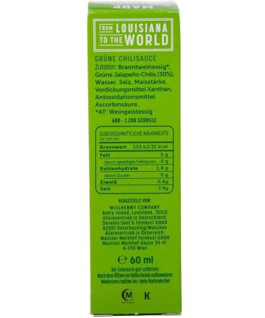 Tabasco Jalape o Hot Green Sauce 55ml - Pack of 6 - Buy Online on GoSupps.com