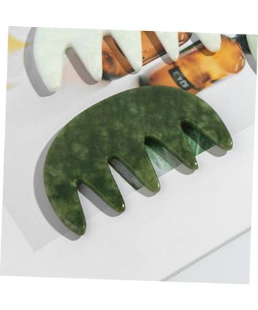 Collbath Jade Massage Comb | Handcrafted Tool for Scalp & Body Massage | Effective & Reliable Creative Massage Comb - Buy Online on GoSupps.com