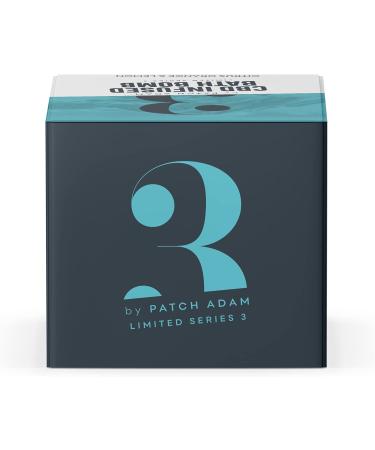 Patch Adam CBD Infused Bath Bomb - 100mg |Orange & Lemon Scented contains Argan Oil Avocado Oil Rosehip Oil and Aromatic Salts - Buy Online on GoSupps.com