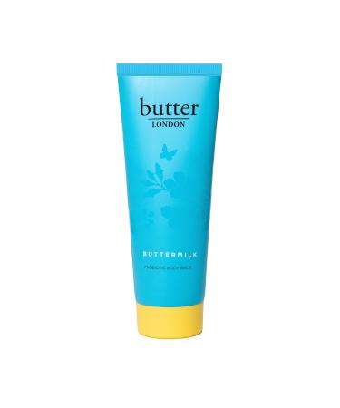 butter LONDON Buttermilk Probiotic Body Balm Soothes & Moisturizes Skin Shea Butter Champagne Scent Cruelty Free