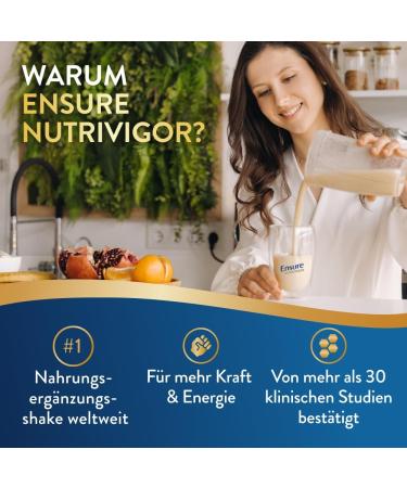 Ensure Nutrivigor Vanilla Shake 850g - Premium Dietary Supplement with Protein 27 Vitamins & Minerals for a Healthy Diet - International Shipping Available - Buy Online on GoSupps.com