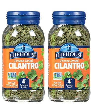 Litehouse Freeze Dried Cilantro, 0.35 Ounce, 2-Pack 0.35 Ounce (Pack of 2)