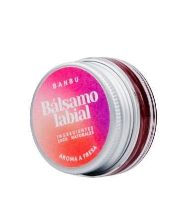 BANBU strawberry flavor lip balm