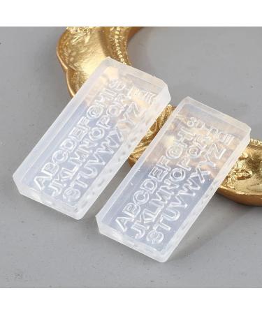 3D Alphabet Nail Art Silicone Molds - A-Z Letter Resin Molds for DIY Nail Tools and Handmade Craft - Nail Decor Tool and Accessories - Buy Online on GoSupps.com