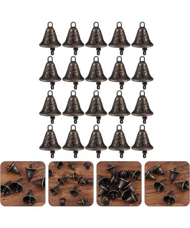 Yarnow Vintage Antique Wind Bells - 20 Piece Craft Set for Dog Cat Collars Key Rings & Feng Shui Decor - Buy Online on GoSupps.com