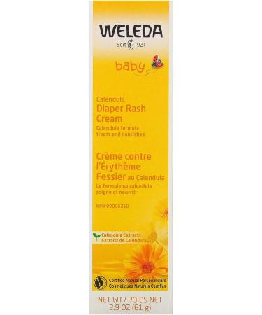 Weleda Baby Calendula Diaper Rash Cream - 2.9 fl oz | Gentle Diaper Care Solution - Buy Online on GoSupps.com
