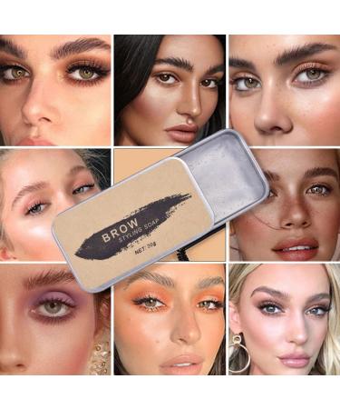 Eyebrow Soap Wild Eyebrow Styling Shaping Wax Colorless Natural Eyebrow Cream for Stylish Eyebrow Shaping Wax - Buy Online on GoSupps.com