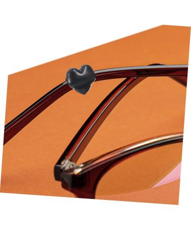 20 Pieces Heart-Shaped Earmuffs - Anti-Skid Silicone Ear Grip Retainers for Glasses - Perfect for Secure Comfort - Buy Online on GoSupps.com