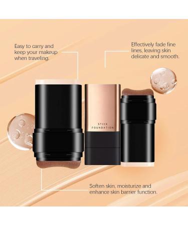 2 in 1- Luxury Anti-Wrinkle Foundation Stick 2 in 1 Anti-Wrinkle Foundation Stick 2 in 1-Foundation Anti-Wrinkle Concealer (natural color) - Buy Online on GoSupps.com