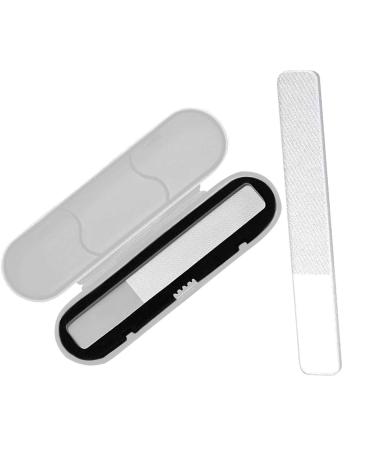 Xfantong Professional Crystal Nail File Diamond Nail File Nano Glass Nail Files Nail Shine Buffer Polisher for Natural Fingernails Toenails