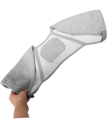 Balacoo Shoulder Protector Shoulder Warp Sleeve Warm Support Protector Workout Shoulder Brace Spandex Grey - Buy Online on GoSupps.com