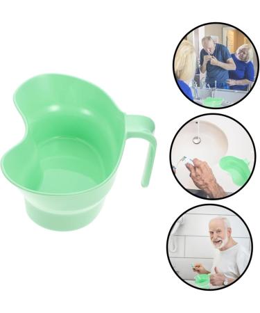 Portable Bed-Mouth Water Cup & Toothbrush Holder for Elderly Care | Emesis Tray & Mouthwash Basin for Patients - Buy Online on GoSupps.com