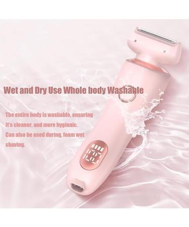 Duskofficial Razor Duskofficial The Glide Pro 3.0 Waterproof Electric Razor 2 in 1 Electric Shaver Razors Painless Hair Removal Wet and Dry DuskOfficial Shaver (Pink) - Buy Online on GoSupps.com