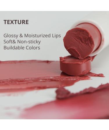 All Day Essential Tinted Lip Balm 05 Berry Fig | Natural Moisturizing Lip Care & Plant-Based Hydration for Dry Chapped Lips - Buy Online on GoSupps.com