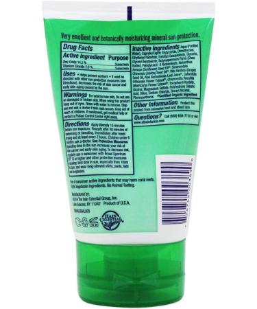 Alba Botanica Fragrance-Free Mineral Sunblock SPF 30 - 4 fl. oz - Buy Online on GoSupps.com