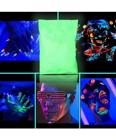 Buy 100g Fluorescent Powder - Non-Toxic Luminescent Pigment for Neon Lights & Dark Effects - Buy Online on GoSupps.com