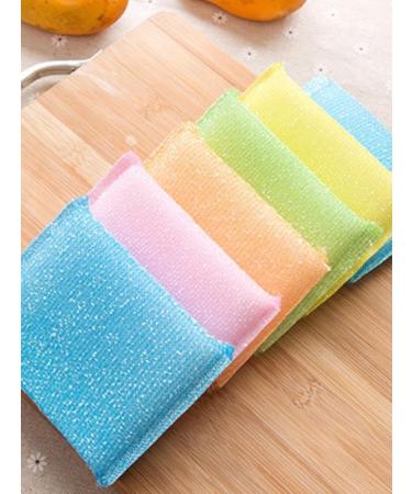 Kitchen Sponge Household Cleaning for Kitchen | Kitchen Cleaning Sponges Eco Non-Scratch for Dish Scrub Sponges for Kitchen Dishwashing Pisole - Buy Online on GoSupps.com