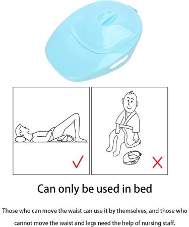 Bedpan Plastic Bedpan with Lid & Performance Health Green Bed Pan for Bedridden Patients Pregnant Woman and Old Man - Buy Online on GoSupps.com