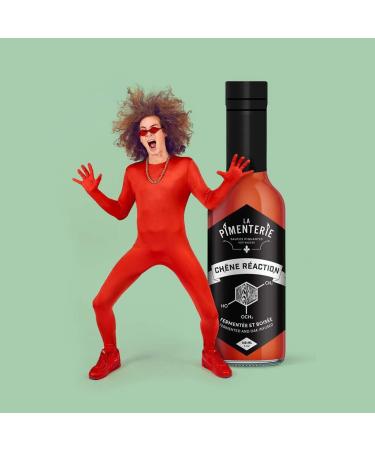 La Pimenterie Hot Sauce - Chene Reaction (Fermented and Oak Infused) 148ml - Buy Online on GoSupps.com