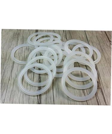 Alipis Cup Seal Ring 3pcs Seal Ring Insulated Cup Bottle Lid Ring Sealing Gaskets Sealing Ring Airtight Cup re-usable 5.4X4X0.35cm White - Buy Online on GoSupps.com