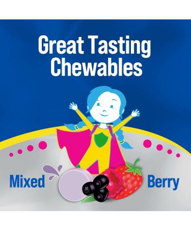 Culturelle Kids Probiotics Immune Defense - Mixed Berry 30 Chewable Tablets - Buy Online on GoSupps.com