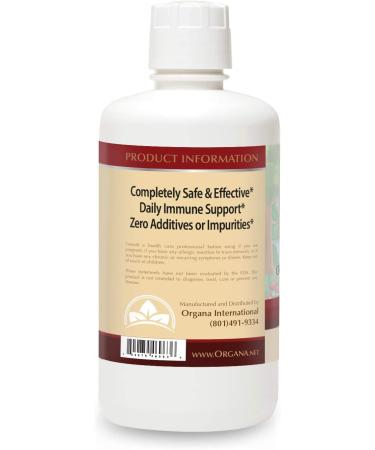 Organa Crystalline Nano Colloidal Silver - 100 PPM - 32 oz Bottle - Buy Online on GoSupps.com