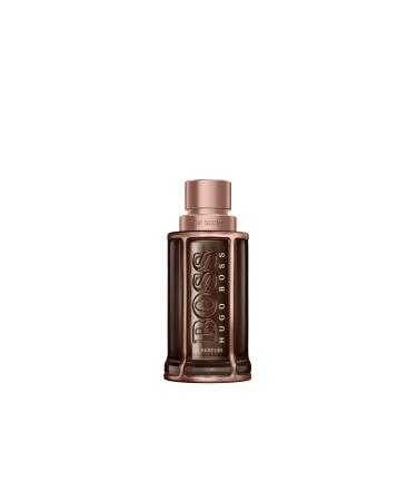 Hugo Boss The Scent Parfum Ambery Men's Cologne With Notes of Ginger Maninka Fruit Iris & Leather Accord Luxury Perfumes for Men Long Lasting Fragrance 1.6 Fl Oz