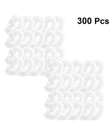 EXCEART 300 Pcs Disposable Bath Shower Caps - Waterproof, Thicker Plastic Caps for Travel, Spa, Hotel, Hair Salon - White (300pcs) - Buy Online on GoSupps.com