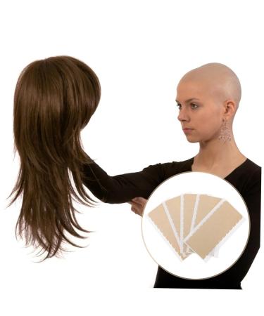 FOMIYES 20 Sheets Wig Glue Paster Double Sided Adhesive Strip Paper - Buy Online on GoSupps.com