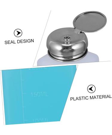  WOONEKY WOONEKY 3 Pieces Nail Polish Remover Bottle Push Down Bottle Push Down Liquid Pump Liquid Travel Plastic Automatic Glass - Buy Online on GoSupps.com