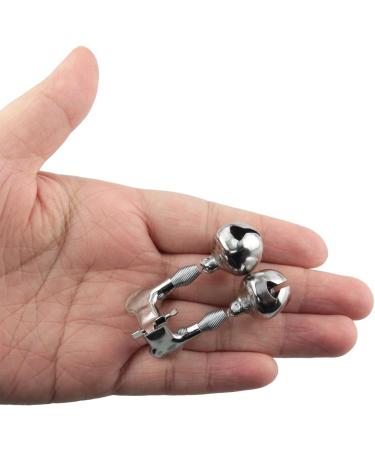 10Pcs Metal Fishing Rod Alarm Bells - Double Bite Indicators - Outdoor Fishing Accessories - Silver - Buy Online on GoSupps.com