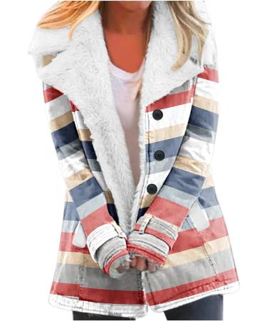 Buy Hanxiulin Fluffy Fleece Plush Jacket - Warm Women's Zipper Cardigan with Hood for Autumn & Winter - Oversized Outdoor Coat in XL White - Buy Online on GoSupps.com