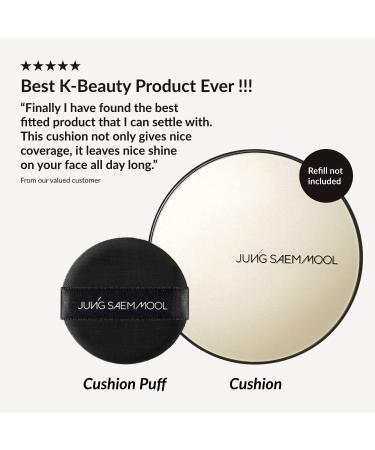 [JUNGSAEMMOOL OFFICIAL] Essential Skin Nuder Cushion (Fair Light) SPF50+ - Natural Finish & Buildable Coverage - Buy Online on GoSupps.com