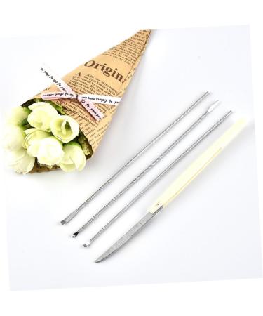 Stainless Steel Ear Tool Set - Silver Ear Spoon & Earmuffs - Buy Online on GoSupps.com