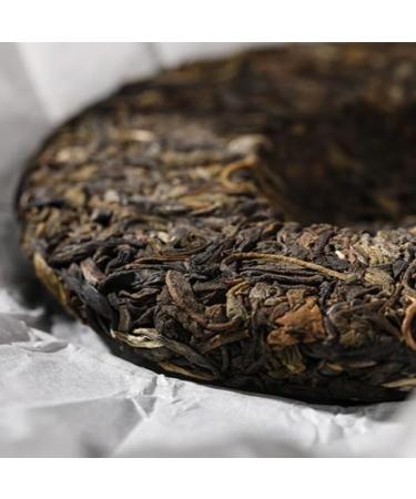 HQZM Yunnan Puer Raw Tea Cake Brown Mountain Old Trees Qiao Mu First Spring Raw Tea 100g * 2 PCS - Buy Online on GoSupps.com