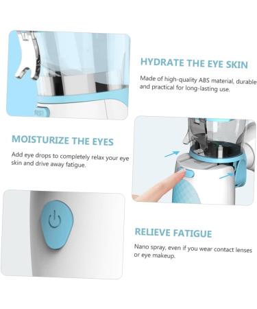 POPETPOP Eyedrop 1 Set Eye Moisturizer Nano Facial Drop Sprayer Nano Steamer Nano Mist Sprayer Steamer for Facial Cool Mist Sprayer Eye Steamer Eye Skin Moistener Face Eye Lotion Abs - Buy Online on GoSupps.com