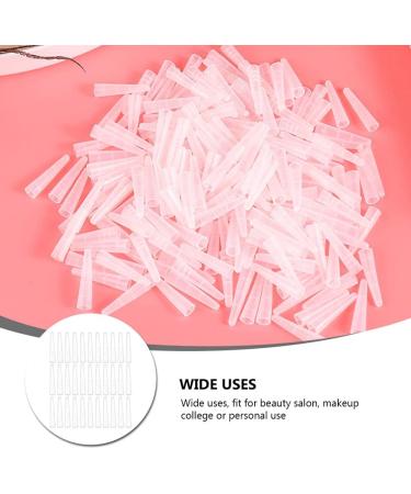 Lurrose 50pcs Silicone Tweezer Covers - Transparent Point Protectors for Grafting Eyelashes Tips - Buy Online on GoSupps.com