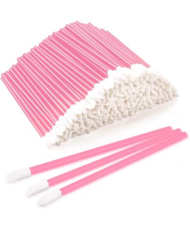 200PCS Pink Disposable Lip Brushes Lip Gloss Applicators Makeup Tools Kit - Buy Online on GoSupps.com