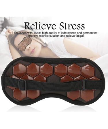 ANGGREK 1 Jade Stone Germanium Eye Mask | Premium Eyeshade for Sleep & Wellness - Buy Online on GoSupps.com