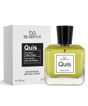 JP Be Gen-tle Quis Perfume For Men 100ml With Apple Bergamot Black Currant & Pineapple Luxury Long Lasting Eau De Parfum with Fruity Chypre Scent and Genuine Woody Notes