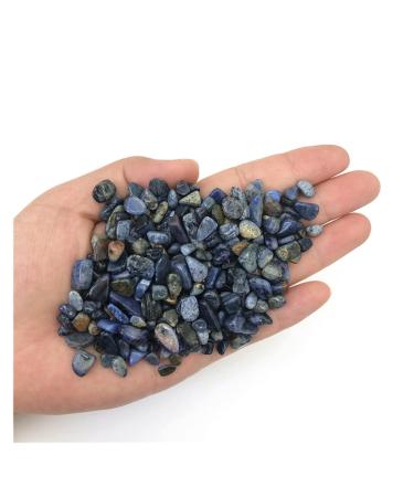 Natural Crystal Rough 5-7mm 50g Natural Blue Quartz Crystal Tumbled Stones Crystals Gemstone Reiki Natural Quartz Crystals Home Decoration ERTEYIN