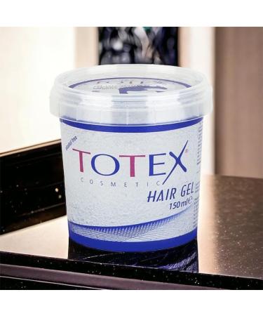Totex Extra Strong Hair Styling Gel 5.07 fl. oz | Alcohol-Free Hard & Shiny Effect for All Hair Types | International Shipping Available - Buy Online on GoSupps.com
