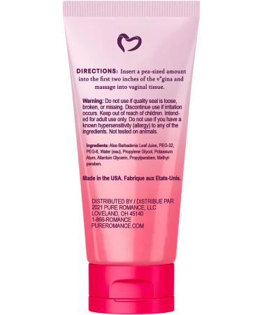 Pure Romance Women's Fast-Acting Vaginal Tightening Cream - 0.5 Fl Oz - Buy Online on GoSupps.com