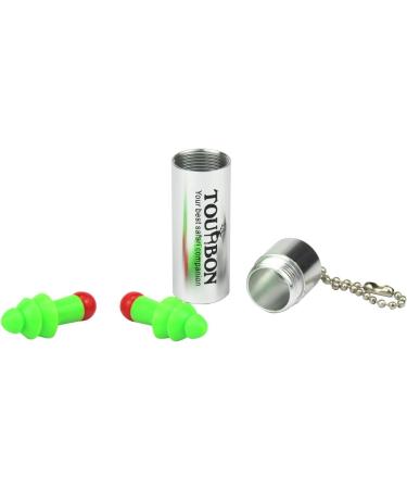TOURBON Hunting Shooting Ear Plugs - Noise Reduction Protection with Keychain Case - Buy Online on GoSupps.com