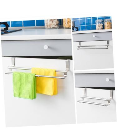 Artibetter 2pcs Movable Wall Shower Retractable Storage Double Stainless Rack Bar Towel Shelf Bathroom Steel As Shownx2pcs mediumx2pcs - Buy Online on GoSupps.com