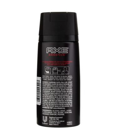 Buy AXE Dual Action Body Spray Deodorant - Long Lasting Odor Protection with Black Pepper & Cedarwood - Aluminum Free Men's Deodorant 4.0 oz - International Shipping Available - Buy Online on GoSupps.com